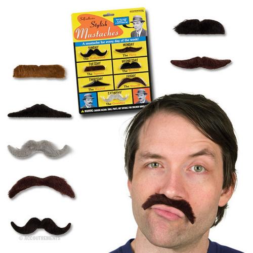 Stylish Mustaches - 7 Pack