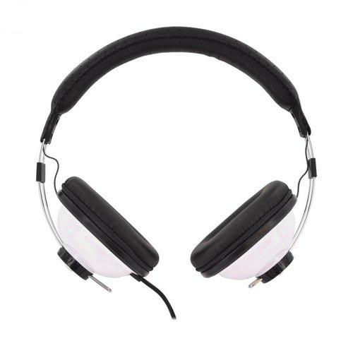 OEM Kinyo Applaud Over-the-Ear Headphones w/ Ear Cushions (3.5mm) - White/ Gray