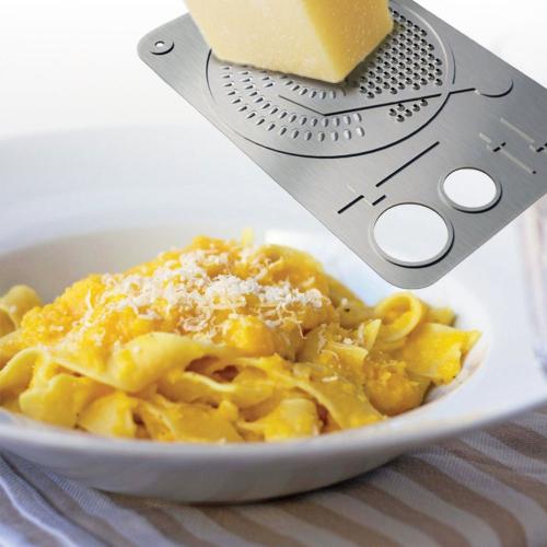 DCI DJ Grater, Stainless Steel Cheese Grater w/ Serving Spaghetti Measuaring Holes DCI DJ Grater, Stainless Steel Cheese Grater w/ Serving Spaghetti Measuaring Holes