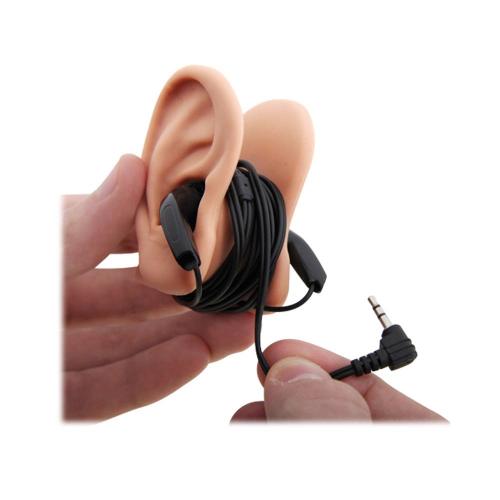 Thumbs Up! EARTIDY Universal Silicone Earbud Cord Wrapper - Beige Ears