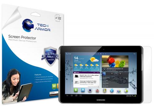 Tech Armor Samsung Galaxy Tab 2 10" Premium High Definition (HD) Clear Screen Protector