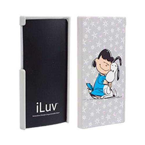 iLuv Snoopy Character Series Gray Lucy & Snoopy Rubberized Hard Case for Apple iPod Touch 7