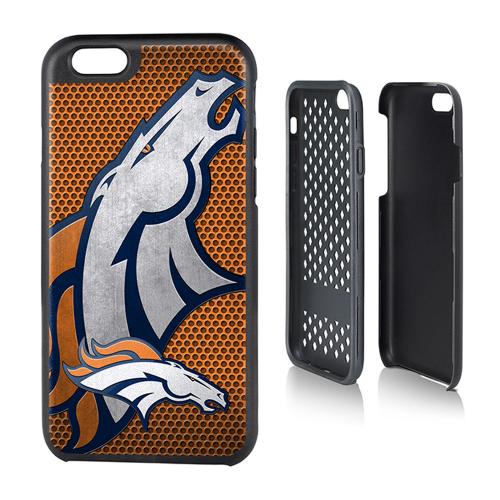NFL Licensed Denver Broncos Protective Rugged Hard Cover on TPU Hybrid Case for Apple iPhone 6 NFL Licensed Denver Broncos Protective Rugged Hard Cover on TPU Hybrid Case for Apple iPhone 6