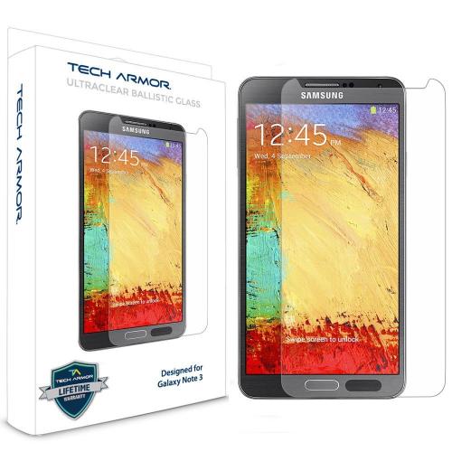 Tech Armor Samsung Galaxy Note 3 Premium Ballistic Glass Screen Protector