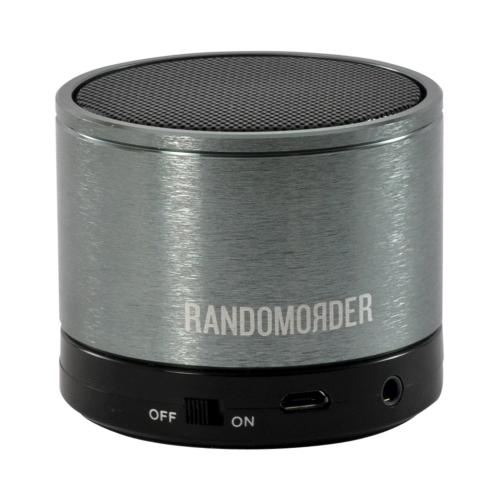 Gray/ Black Hi-Fi Portable Bluetooth 3.0 Surface Speaker w/ Microphone & Micro USB Port