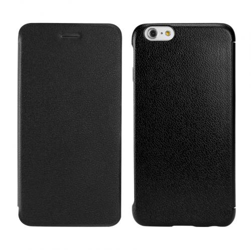 Cellet Black Slim Folio Flip Case Made for Apple iPhone 6 (4.7 inch)