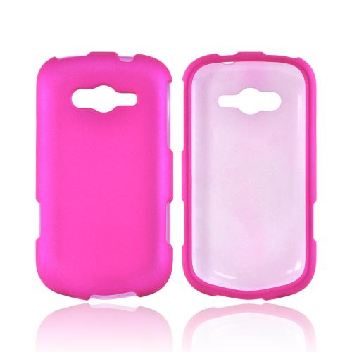 OEM MultiPro Samsung Galaxy Reverb Rubberized Hard Case - Hot Pink