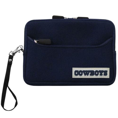 Dallas Cowboys Dark Blue Neoprene Case w/ Wrist Strap for 7" Devices - NFL Licensed