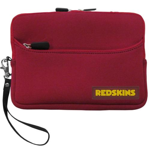Washington Redskins Red Neoprene Case w/ Wrist Strap for 7" Devices - NFL Licensed