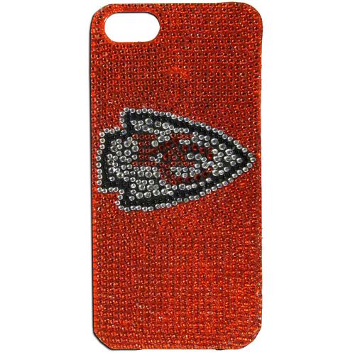 Kansas City Chiefs Bling Gems Hard Case for Apple iPhone 5/5S - NFL Licensed
