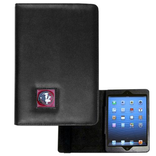 Florida State Seminoles Black Faux Leather Folio Case for Apple iPad Mini 1/2/3 - NCAA Licensed