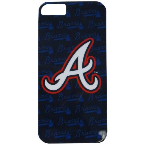 Atlanta Braves Hard Snap-On Case for Apple iPhone 5/5S - MLB Licensed