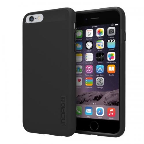 Incipio Black Apple iPhone 6 Plus Dual PRO Series Rubberized Hard Case on Silicone Skin Case {IPH-1195-BLK} - Fantastic Protection!