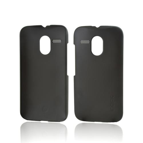 Incipio Black Feather Series Rubberized Hard Case for Motorola Moto G - MT-333-BLK