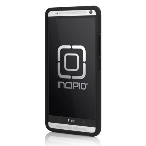 Incipio Black DualPro Series Hard Cover Over Silicone for HTC One Max - HT-394-BLK