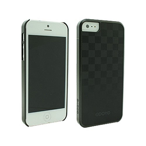 Odoyo Metal Smith Series Grand Checker Hard Case w/ Screen Protector for Apple iPhone 5/5S