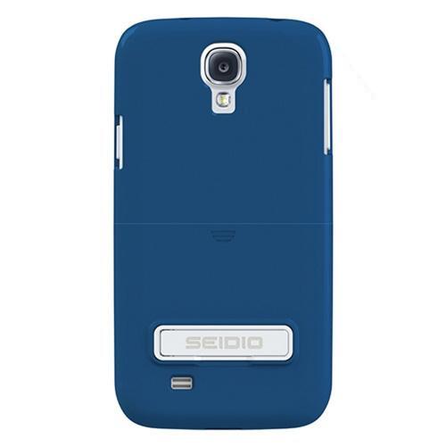 Seidio Royal Blue Surface Rubberized Slide-On Hard Case w/ Kickstand for Samsung Galaxy S4 - CSR3SSGS4K-RB