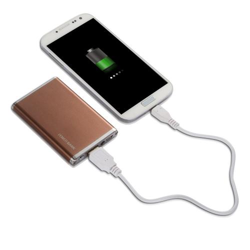 Fremo Hobbit 3000mAh Ultra-slim Portable External Battery Power Bank - Coffee Brown