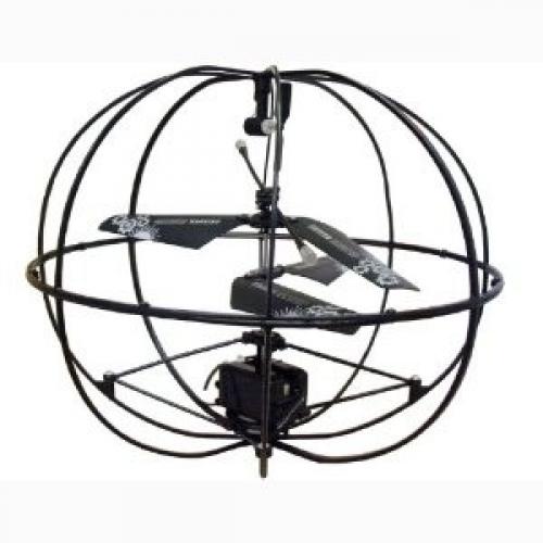 9" Robotic UFO 3CH I/R Flying Ball RC Helicopter With Gyro