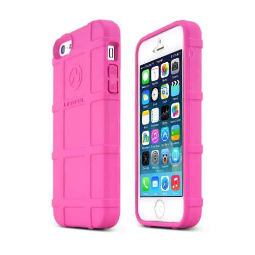 Magpul Pink Apple iPhone 5/5S Executive Field Series Strong Crystal Silicone TPU Case - MAG452-PNK - Fantastic Protection!