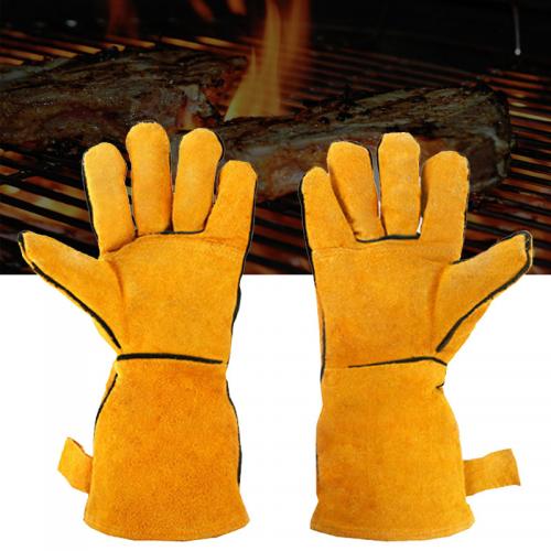 N-Rit BBQ Leather Glove - Great for Oven Grill ETC