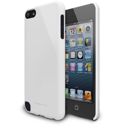 Solid White iPod Touch 5th Generation SLIM Series Premium Hard Cover Case