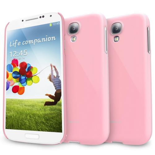 Pink Samsung Galaxy S4 Ringke SLIM Series Premium Dual Coated Hard Cover Case