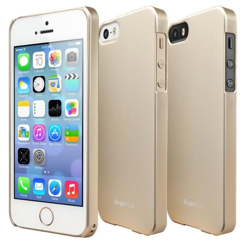 Royal Gold Apple iPhone 5/5S SLIM Series Premium Dual Coated Hard Cover Case w/ Free HD Film Royal Gold Apple iPhone 5/5S SLIM Series Premium Dual Coated Hard Cover Case w/ Free HD Film