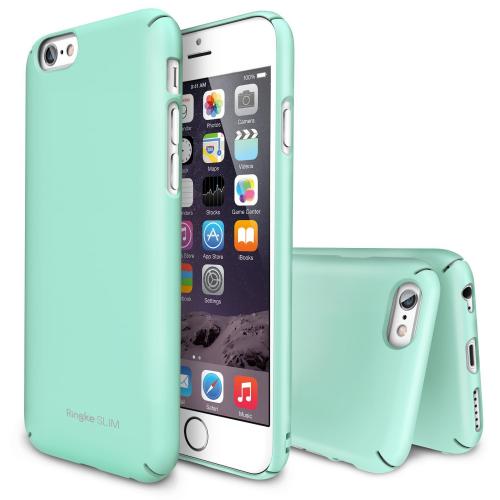 Mint Apple iPhone 6 (4.7 Inches) SLIM Series Premium Dual Coated Hard Cover Case Mint Apple iPhone 6 (4.7 Inches) SLIM Series Premium Dual Coated Hard Cover Case