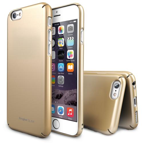 Royal Gold Apple iPhone 6 (4.7") SLIM Series Premium Dual Coated Hard Cover Case
