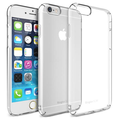Crystal Clear Apple iPhone 6 (4.7") SLIM Series Premium Dual Coated Hard Cover Case