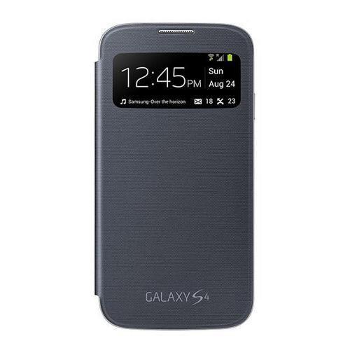 OEM Samsung Black S-View Protective Flip Cover Hard Case for Samsung Galaxy S4 - EF-CI950BBESTA