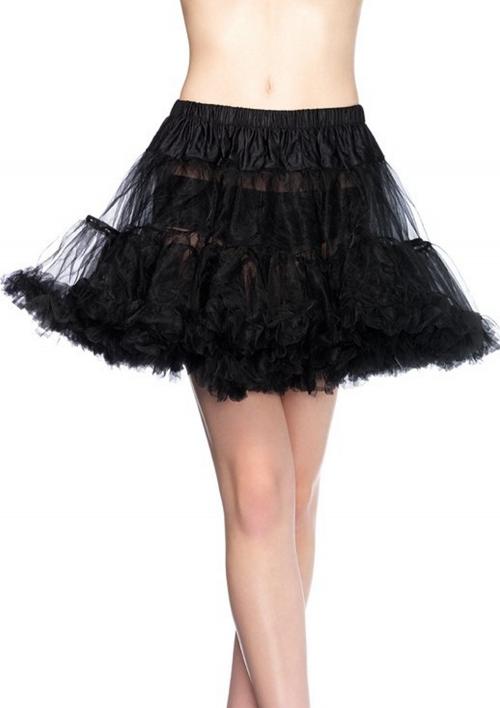 LegAvenue Costume Black Petticoat w, Layered Tulle