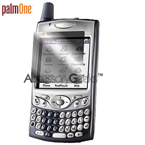 Palm One Treo 600/650/700P Screen Protectors Multi Pack (2 Units), 92482VRP - Clear