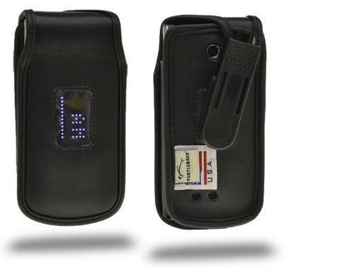 Black Turtleback Genuine Leather Pouch w/ Plastic Swivel Belt Clip for LG Exalt VN360 Black Turtleback Genuine Leather Pouch w/ Plastic Swivel Belt Clip for LG Exalt VN360