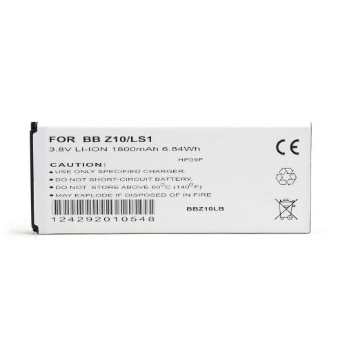 Standard Replacement Battery for Blackberry Z10 - 1800 mAh
