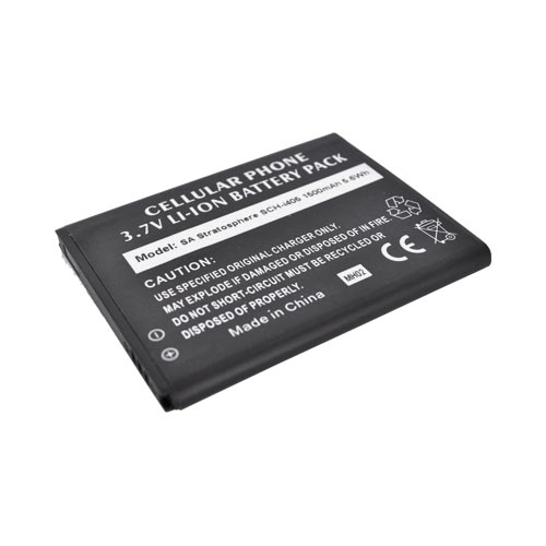 Samsung Stratosphere Standard Replacement Battery (1500 mAh) - Black