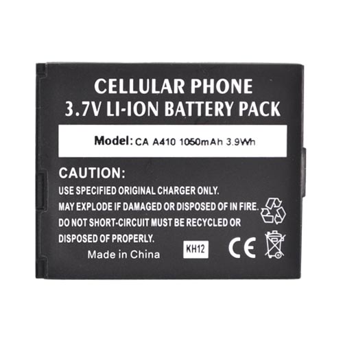 ZTE TXTM8 3G A410 Standard Battery Replacement (1050mAh)