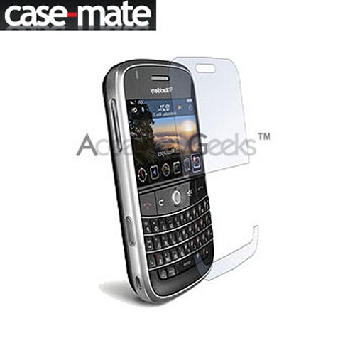 Original Case-Mate Blackberry Bold 9000 Clear Armor Scratch Protecting Invisible Film