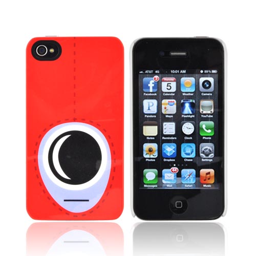 Original Psyclops AT&T/ Verizon Apple iPhone 4, iPhone 4S Syd Hard Case - Red Hoodie Cyclops