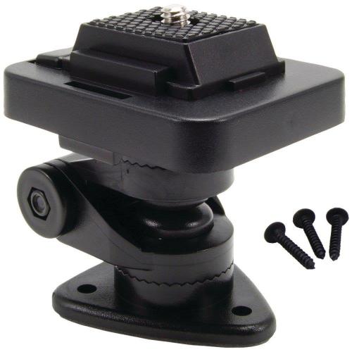 Arkon Black 1" Multi Angle Adhesive Dashboard Mount for Cameras