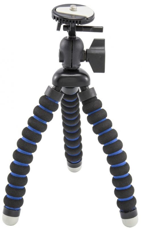 Arkon Black Mini Tripod for 1/4"-20 compatible cameras - (Bulk)
