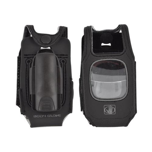 Original Body Glove Samsung Gusto 2 Cut & Sew Fitted Case w/ Detachable Belt Clip Stand, CRC92757 - Black