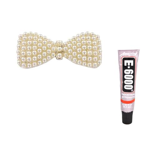 Universal DIY Bundle w/ White Pearl Bow & E-6000 Glue