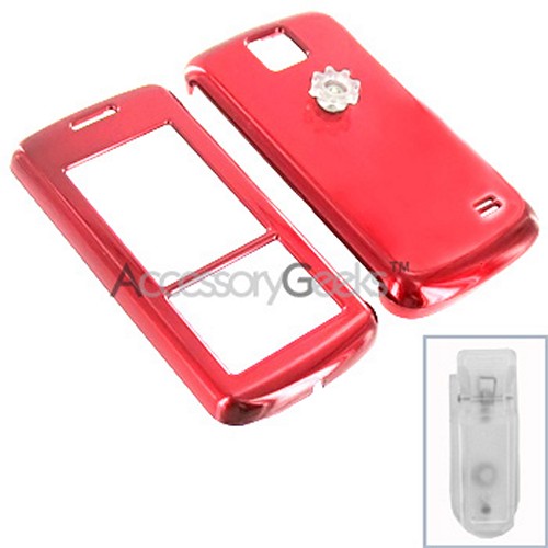 LG Venus Protective Hard Case - Red