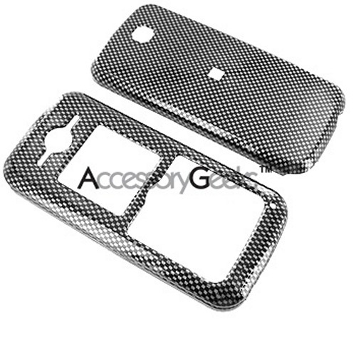 Motorola C168i Protective Hard Case - Carbon Fiber