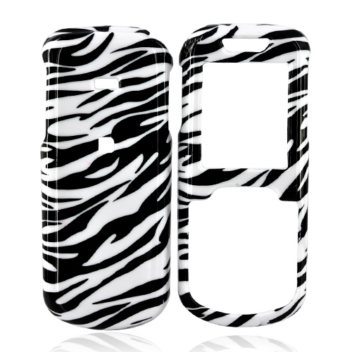 Samsung Stunt R100 Hard Case - White/Black Zebra