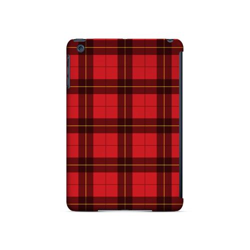 Scottish-Like Plaid in Red - Geeks Designer Line Checker Series Hard Case for Apple iPad Mini Scottish-Like Plaid in Red - Geeks Designer Line Checker Series Hard Case for Apple iPad Mini