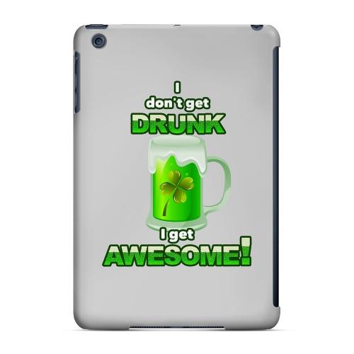 I Get Awesome - Geeks Designer Line Holiday Series Hard Case for Apple iPad Mini