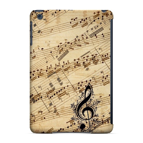 Allegro Grunge - Geeks Designer Line Music Series Hard Case for Apple iPad Mini